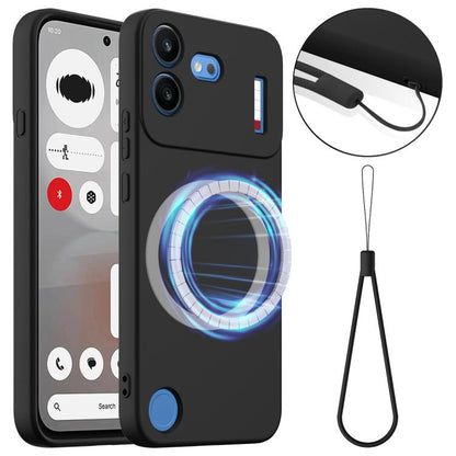 Shockproof Silicone Magsafe Phone Case, For Nothing Phone 4b, For Nothing Phone 4a Pro, For Nothing Phone 4a, For Nothing Phone 3a Lite, For Nothing Phone 3, For Nothing CMF Phone 2 Pro, For Nothing Phone 3a, For Nothing Phone 3a Pro