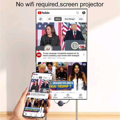 Measy A30 1080P HD HDMI Phone Wireless Screen Projector For PC / Phone, 1080P