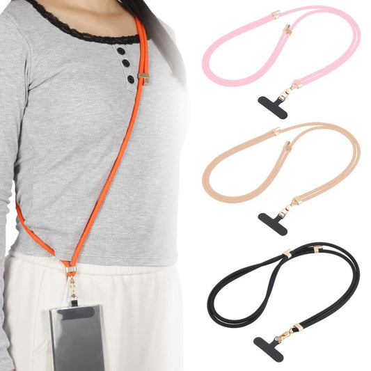 Adjustable Liquid Silicone Phone Anti-lost Long Lanyard