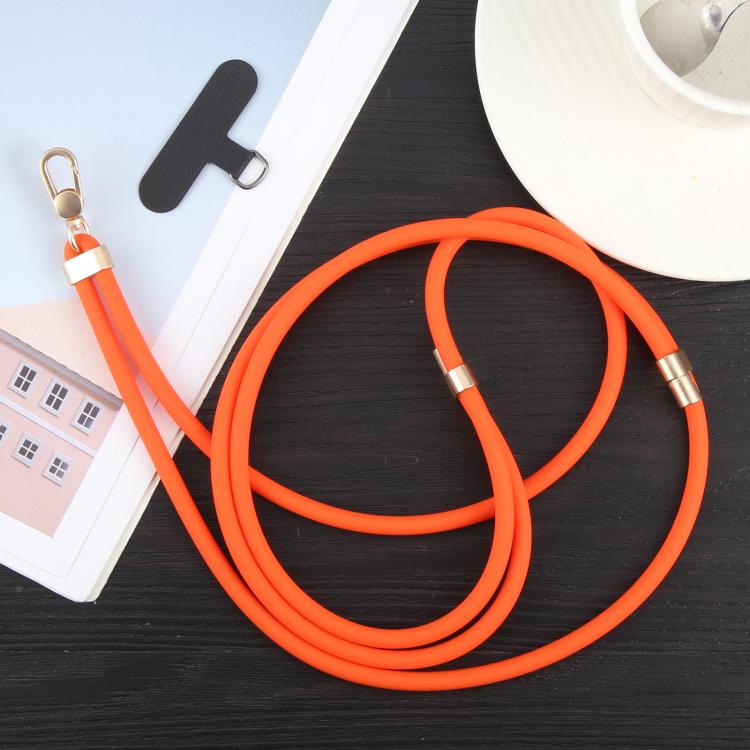 Adjustable Liquid Silicone Phone Anti-lost Long Lanyard