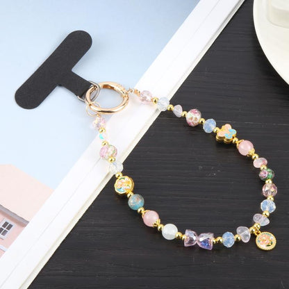 Crystal Chain Phone Anti-lost Short Lanyard
