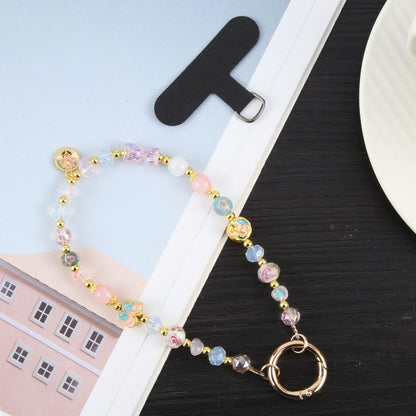 Crystal Chain Phone Anti-lost Short Lanyard