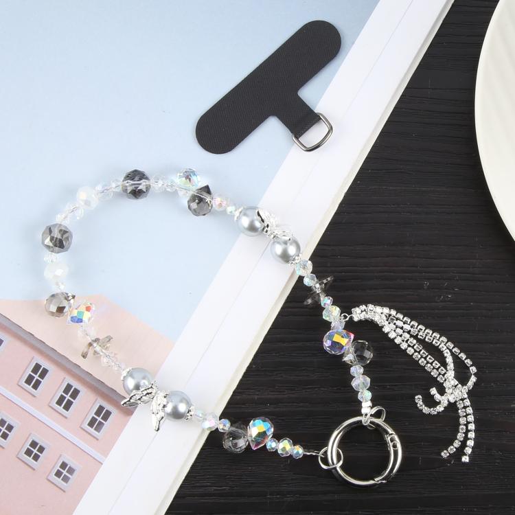 Tassel Crystal Chain Phone Anti-lost Short Lanyard