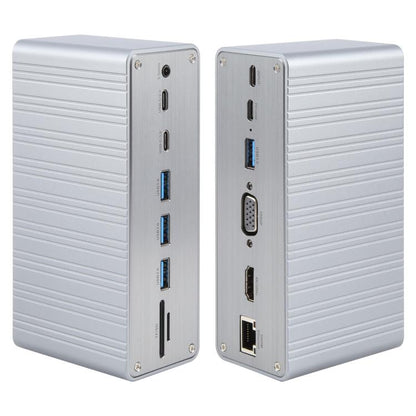 BYL2428 13 in 1 USB-C / Type-C HUB Adapter Docking Station Support 4K PD100W, BYL-2428