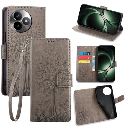 Tree & Deer Embossed Leather Phone Case, For Redmi A7 Pro 171mm / Poco C85x 5G, For Redmi Turbo 5 Max 5G / Poco X8 Pro Max 5G, For Redmi Turbo 5 5G / Poco X8 Pro 5G, For Redmi K90 Pro Max / Poco F8 Ultra, For Redmi Note 15 Pro 4G 163.32mm              ...