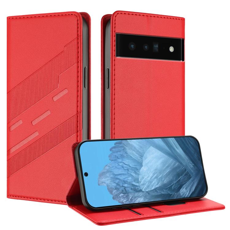 Embossed Multi-functional Wallet Retro Leather Phone Case, For Google Pixel 7 Pro, For Google Pixel 7, For Google Pixel 6a, For Google Pixel 6 Pro, For Google Pixel 6, For Google Pixel 5a 5G, For Google Pixel 4a 5G / 5 XL, For Google Pixel 5