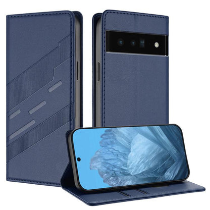 Embossed Multi-functional Wallet Retro Leather Phone Case, For Google Pixel 7 Pro, For Google Pixel 7, For Google Pixel 6a, For Google Pixel 6 Pro, For Google Pixel 6, For Google Pixel 5a 5G, For Google Pixel 4a 5G / 5 XL, For Google Pixel 5