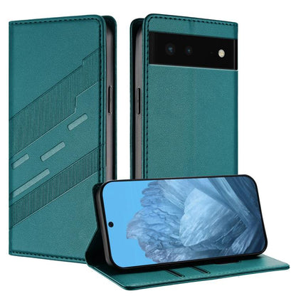 Embossed Multi-functional Wallet Retro Leather Phone Case, For Google Pixel 7 Pro, For Google Pixel 7, For Google Pixel 6a, For Google Pixel 6 Pro, For Google Pixel 6, For Google Pixel 5a 5G, For Google Pixel 4a 5G / 5 XL, For Google Pixel 5