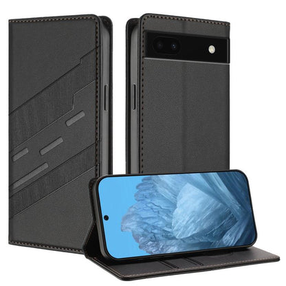 Embossed Multi-functional Wallet Retro Leather Phone Case, For Google Pixel 7 Pro, For Google Pixel 7, For Google Pixel 6a, For Google Pixel 6 Pro, For Google Pixel 6, For Google Pixel 5a 5G, For Google Pixel 4a 5G / 5 XL, For Google Pixel 5