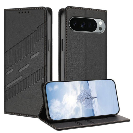 Embossed Multi-functional Wallet Retro Leather Phone Case, For Google Pixel 11 Pro XL, For Google Pixel 11 Pro / 11, For Google Pixel 10a, For Google Pixel 10 Pro XL, For Google Pixel 10 / 10 Pro, For Google Pixel 9a, For Google Pixel 9 Pro