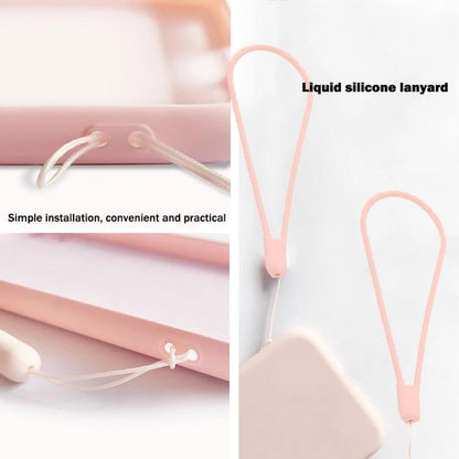 Silicone Phone Case with Wrist Strap, For iPhone 17e / 16e