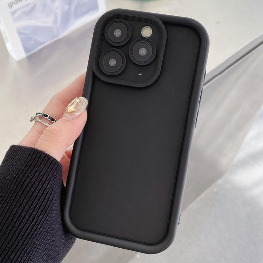 Shockproof Frame Frosted Precise Hole TPU Phone Case, For iPhone 11 Pro Max, For iPhone 11, For iPhone 11 Pro, For iPhone X / XS, For iPhone XR, For iPhone XS Max, For iPhone 8 Plus / 7 Plus