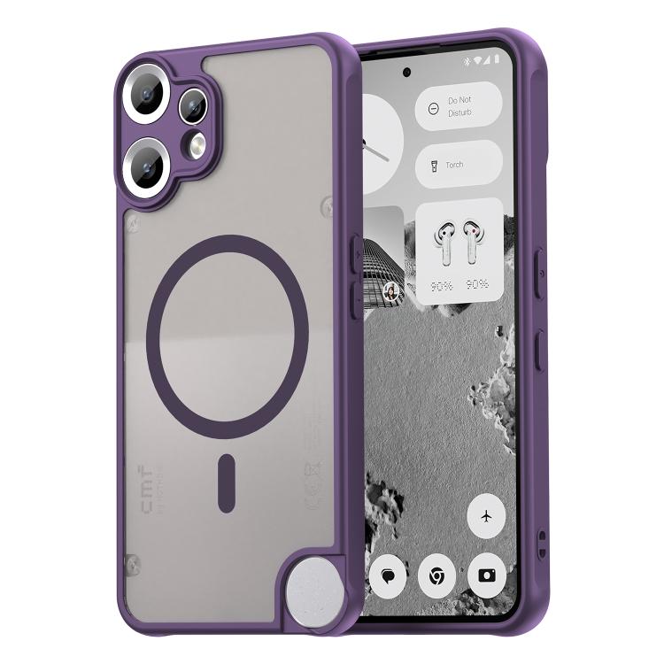 Fan Dun Series TPU Hybrid PC Frosted Magsafe Phone Case, For Nothing Phone 4a Pro, For Nothing Phone 4a, For Nothing Phone 3, For Nothing CMF Phone 2 Pro, For Nothing Phone 3a, For Nothing Phone 3a Pro