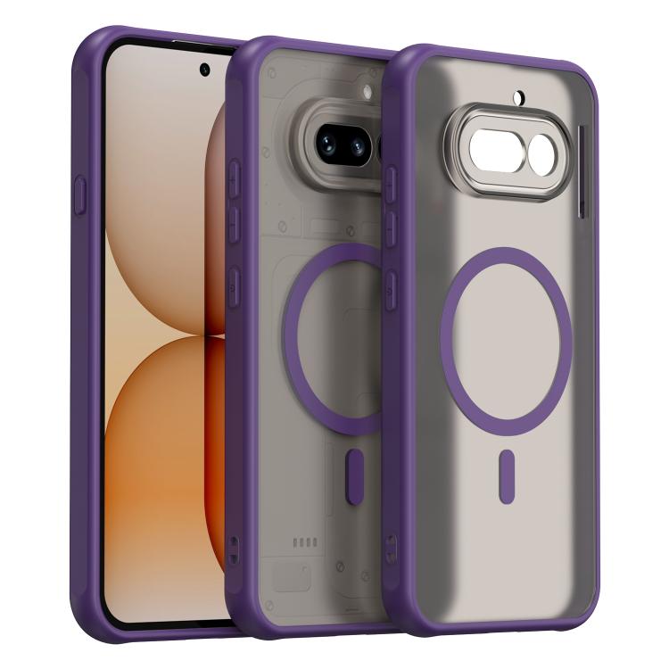 Fan Dun Series TPU Hybrid PC Frosted Magsafe Phone Case, For Nothing Phone 4a Pro, For Nothing Phone 4a, For Nothing Phone 3, For Nothing CMF Phone 2 Pro, For Nothing Phone 3a, For Nothing Phone 3a Pro