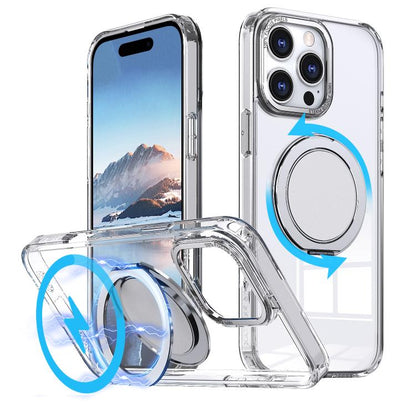 360-degree Rotating MagSafe Magnetic Holder Phone Case