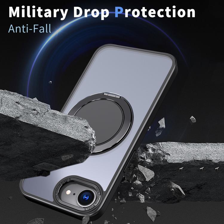 360-degree Rotating MagSafe Magnetic Holder Phone Case, For iPhone 17e / 16e, For iPhone 17 Pro Max, For iPhone 17 Pro, For iPhone 17, For iPhone Air, For iPhone 16 Pro Max, For iPhone 16 Pro, For iPhone 16 Plus, For iPhone 16