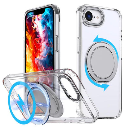 360-degree Rotating MagSafe Magnetic Holder Phone Case, For iPhone 17e / 16e, For iPhone 17 Pro Max, For iPhone 17 Pro, For iPhone 17, For iPhone Air, For iPhone 16 Pro Max, For iPhone 16 Pro, For iPhone 16 Plus, For iPhone 16