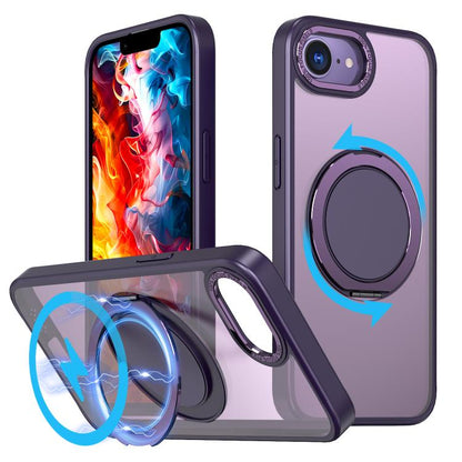 360-degree Rotating MagSafe Magnetic Holder Phone Case, For iPhone 17e / 16e, For iPhone 17 Pro Max, For iPhone 17 Pro, For iPhone 17, For iPhone Air, For iPhone 16 Pro Max, For iPhone 16 Pro, For iPhone 16 Plus, For iPhone 16