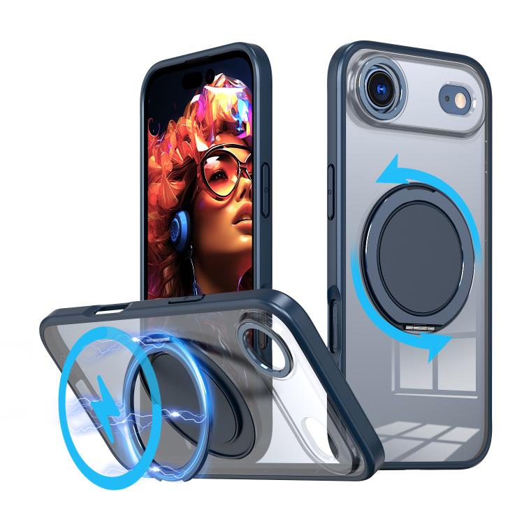 360-degree Rotating MagSafe Magnetic Holder Phone Case