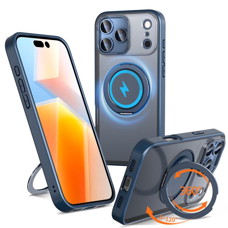 360-degree Rotating MagSafe Magnetic Holder Phone Case, For iPhone 17e / 16e, For iPhone 17 Pro Max, For iPhone 17 Pro, For iPhone 17, For iPhone Air, For iPhone 16 Pro Max, For iPhone 16 Pro, For iPhone 16 Plus, For iPhone 16