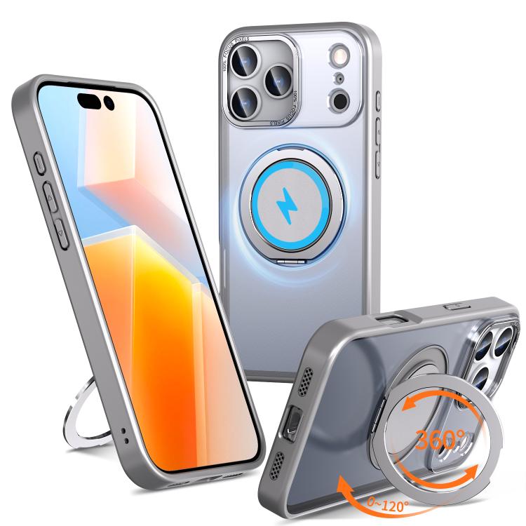 360-degree Rotating MagSafe Magnetic Holder Phone Case, For iPhone 17e / 16e, For iPhone 17 Pro Max, For iPhone 17 Pro, For iPhone 17, For iPhone Air, For iPhone 16 Pro Max, For iPhone 16 Pro, For iPhone 16 Plus, For iPhone 16