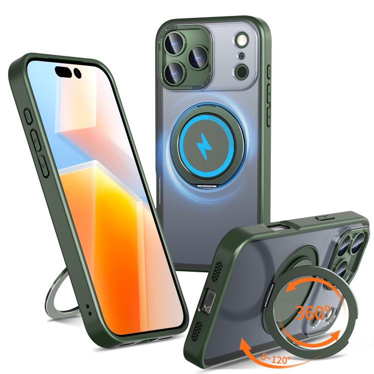360-degree Rotating MagSafe Magnetic Holder Phone Case, For iPhone 17e / 16e, For iPhone 17 Pro Max, For iPhone 17 Pro, For iPhone 17, For iPhone Air, For iPhone 16 Pro Max, For iPhone 16 Pro, For iPhone 16 Plus, For iPhone 16
