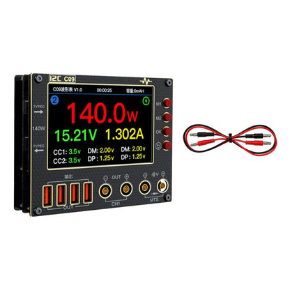 Ampèremètre numérique pour détection de charge / mesure de tension i2C C09, hôte, avec carte d'extension