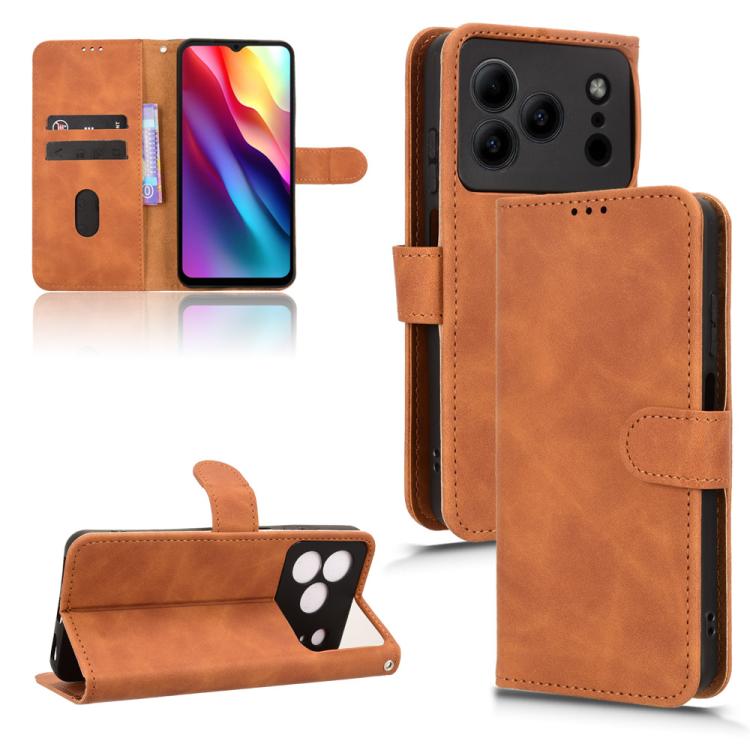 Skin Feel Magnetic Flip Leather Phone Case, For Doogee Note 56X, For Doogee Note 56, For Doogee Note 58 / Note 58 Pro