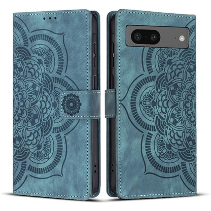 Mandala Embossed Retro Frosted Leather Phone Case, For Google Pixel 11 Pro XL, For Google Pixel 11 / 11 Pro, For Google Pixel 10a, For Google Pixel 9a, For Google Pixel 9 Pro XL, For Google Pixel 9 / 9 Pro, For Google Pixel 8a, For Google Pixel 8 Pro  ...
