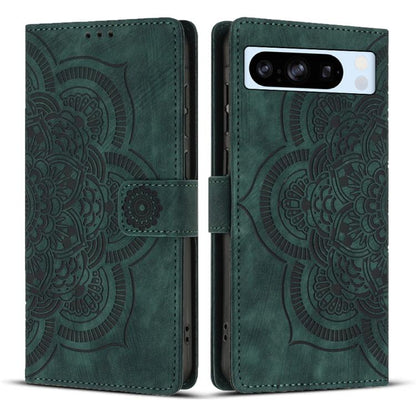 Mandala Embossed Retro Frosted Leather Phone Case, For Google Pixel 11 Pro XL, For Google Pixel 11 / 11 Pro, For Google Pixel 10a, For Google Pixel 9a, For Google Pixel 9 Pro XL, For Google Pixel 9 / 9 Pro, For Google Pixel 8a, For Google Pixel 8 Pro  ...
