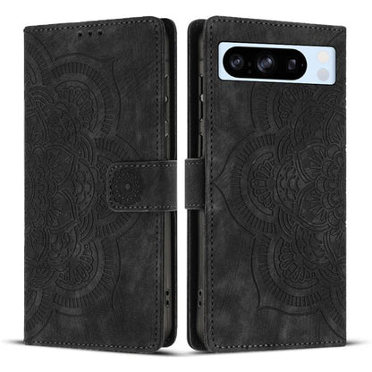 Mandala Embossed Retro Frosted Leather Phone Case, For Google Pixel 11 Pro XL, For Google Pixel 11 / 11 Pro, For Google Pixel 10a, For Google Pixel 9a, For Google Pixel 9 Pro XL, For Google Pixel 9 / 9 Pro, For Google Pixel 8a, For Google Pixel 8 Pro  ...
