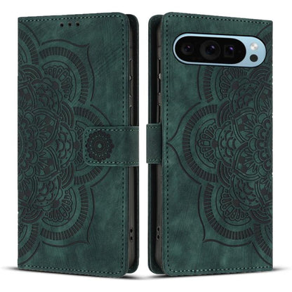 Mandala Embossed Retro Frosted Leather Phone Case, For Google Pixel 11 Pro XL, For Google Pixel 11 / 11 Pro, For Google Pixel 10a, For Google Pixel 9a, For Google Pixel 9 Pro XL, For Google Pixel 9 / 9 Pro, For Google Pixel 8a, For Google Pixel 8 Pro  ...
