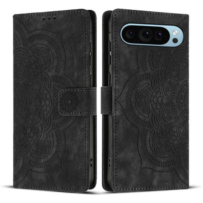 Mandala Embossed Retro Frosted Leather Phone Case, For Google Pixel 11 Pro XL, For Google Pixel 11 / 11 Pro, For Google Pixel 10a, For Google Pixel 9a, For Google Pixel 9 Pro XL, For Google Pixel 9 / 9 Pro, For Google Pixel 8a, For Google Pixel 8 Pro  ...