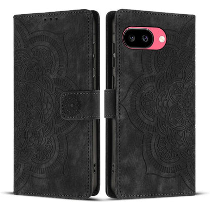 Mandala Embossed Retro Frosted Leather Phone Case, For Google Pixel 11 Pro XL, For Google Pixel 11 / 11 Pro, For Google Pixel 10a, For Google Pixel 9a, For Google Pixel 9 Pro XL, For Google Pixel 9 / 9 Pro, For Google Pixel 8a, For Google Pixel 8 Pro  ...