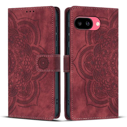 Mandala Embossed Retro Frosted Leather Phone Case, For Google Pixel 11 Pro XL, For Google Pixel 11 / 11 Pro, For Google Pixel 10a, For Google Pixel 9a, For Google Pixel 9 Pro XL, For Google Pixel 9 / 9 Pro, For Google Pixel 8a, For Google Pixel 8 Pro  ...