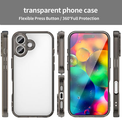 PC Hybrid TPU Airbag Stoßfeste Handyhülle, Für iPhone 17e / 16e, Für iPhone 17 Pro Max, Für iPhone 17 Pro, Für iPhone 17, Für iPhone Air, Für iPhone 16 Pro Max, Für iPhone 16 Pro, Für iPhone 16 Plus, Für iPhone 16, Für iPhone 15 Pro Max