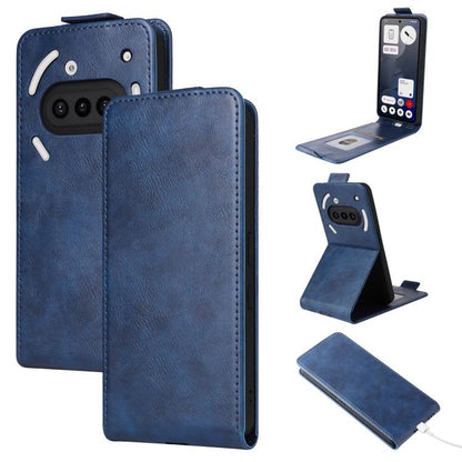 Magnetic Vertical Flip Leather Phone Case with Buckle