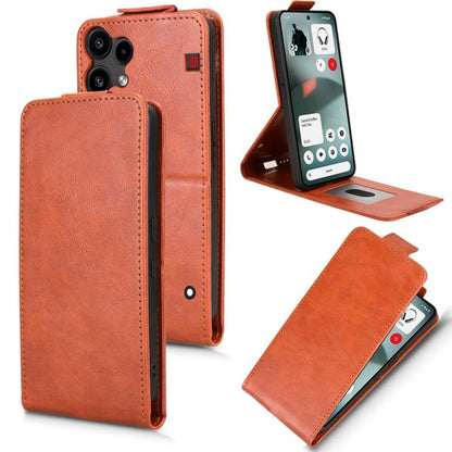 Magnetic Vertical Flip Leather Phone Case with Buckle, For Nothing Phone 4b 5G, For Nothing Phone 4a Pro, For Nothing Phone 4a, For Nothing Phone 3a Lite, For Nothing Phone 3, For Nothing Phone 3a, For Nothing Phone 3a Pro