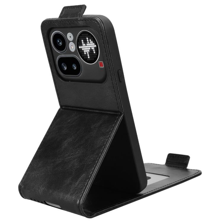 Magnetic Vertical Flip Leather Phone Case with Buckle, For Nothing Phone 4a Pro, For Nothing Phone 4a, For Nothing Phone 3a Lite, For Nothing Phone 3, For Nothing Phone 3a, For Nothing Phone 3a Pro