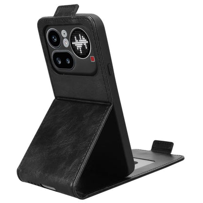 Magnetic Vertical Flip Leather Phone Case with Buckle, For Nothing Phone 4a Pro, For Nothing Phone 4a, For Nothing Phone 3a Lite, For Nothing Phone 3, For Nothing Phone 3a, For Nothing Phone 3a Pro