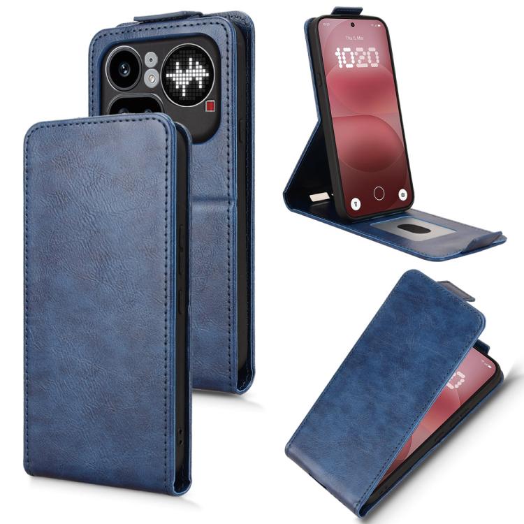 Magnetic Vertical Flip Leather Phone Case with Buckle, For Nothing Phone 4b 5G, For Nothing Phone 4a Pro, For Nothing Phone 4a, For Nothing Phone 3a Lite, For Nothing Phone 3, For Nothing Phone 3a, For Nothing Phone 3a Pro