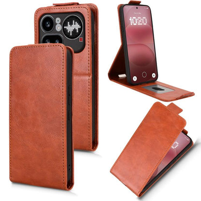 Magnetic Vertical Flip Leather Phone Case with Buckle, For Nothing Phone 4b 5G, For Nothing Phone 4a Pro, For Nothing Phone 4a, For Nothing Phone 3a Lite, For Nothing Phone 3, For Nothing Phone 3a, For Nothing Phone 3a Pro