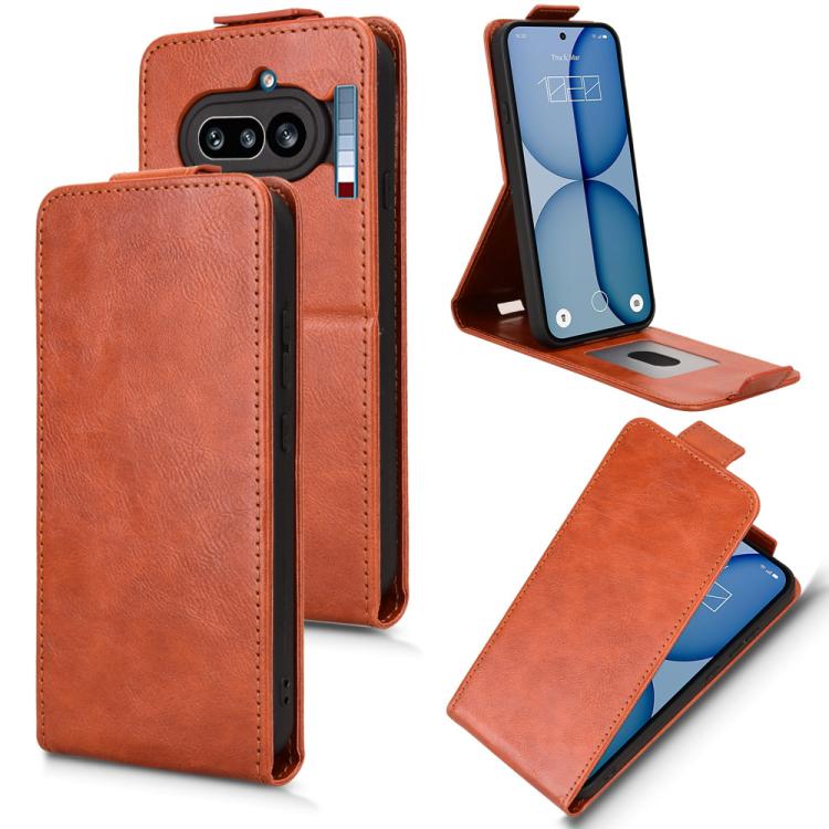 Magnetic Vertical Flip Leather Phone Case with Buckle, For Nothing Phone 4b 5G, For Nothing Phone 4a Pro, For Nothing Phone 4a, For Nothing Phone 3a Lite, For Nothing Phone 3, For Nothing Phone 3a, For Nothing Phone 3a Pro