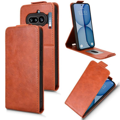 Magnetic Vertical Flip Leather Phone Case with Buckle, For Nothing Phone 4b 5G, For Nothing Phone 4a Pro, For Nothing Phone 4a, For Nothing Phone 3a Lite, For Nothing Phone 3, For Nothing Phone 3a, For Nothing Phone 3a Pro