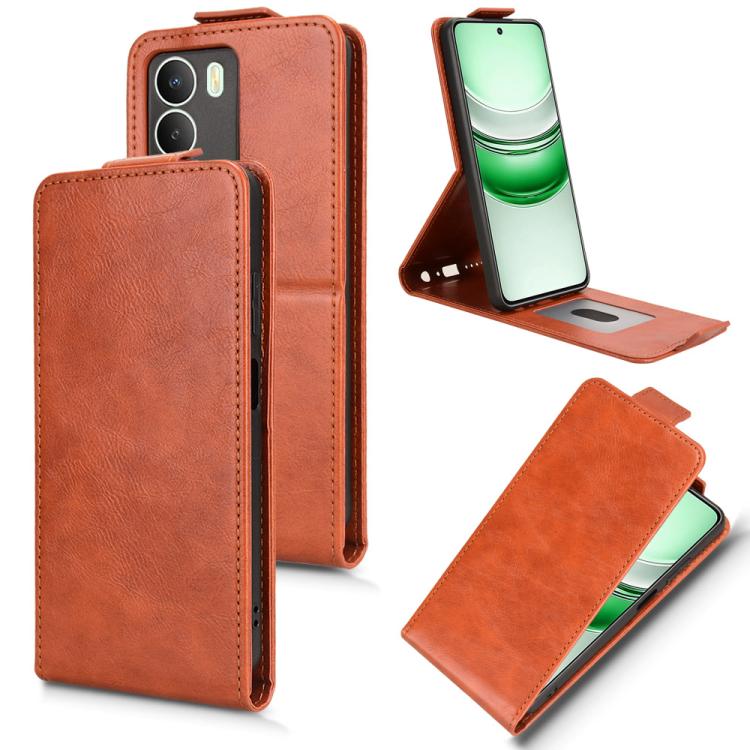 Magnetic Vertical Flip Leather Phone Case with Buckle, For Realme 16T 5G Global, For Realme C100i 4G / C100x 4G, For Realme C100 4G, For Realme C83 5G / P4 Lite 5G, For Realme Note 80 4G, For Realme 16 5G Global, For Realme 16 Pro+ 5G Global           ...