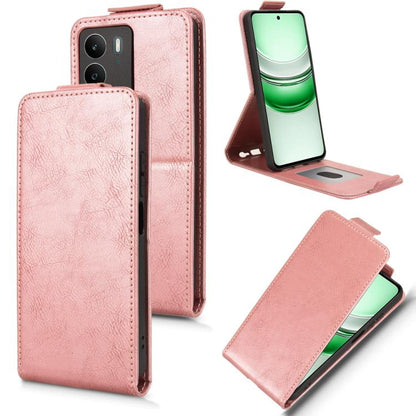 Magnetic Vertical Flip Leather Phone Case with Buckle, For Realme 16T 5G Global, For Realme C100i 4G / C100x 4G, For Realme C100 4G, For Realme C83 5G / P4 Lite 5G, For Realme Note 80 4G, For Realme 16 5G Global, For Realme 16 Pro+ 5G Global           ...
