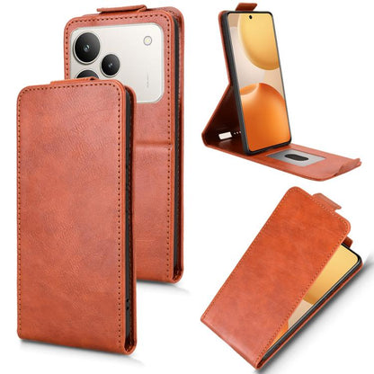 Magnetic Vertical Flip Leather Phone Case with Buckle, For Realme 16T 5G Global, For Realme C100i 4G / C100x 4G, For Realme C100 4G, For Realme C83 5G / P4 Lite 5G, For Realme Note 80 4G, For Realme 16 5G Global, For Realme 16 Pro+ 5G Global           ...