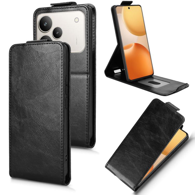 Magnetic Vertical Flip Leather Phone Case with Buckle, For Realme 16T 5G Global, For Realme C100i 4G / C100x 4G, For Realme C100 4G, For Realme C83 5G / P4 Lite 5G, For Realme Note 80 4G, For Realme 16 5G Global, For Realme 16 Pro+ 5G Global           ...