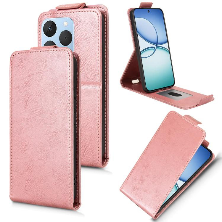 Magnetic Vertical Flip Leather Phone Case with Buckle, For Realme 16T 5G Global, For Realme C100i 4G / C100x 4G, For Realme C100 4G, For Realme C83 5G / P4 Lite 5G, For Realme Note 80 4G, For Realme 16 5G Global, For Realme 16 Pro+ 5G Global           ...
