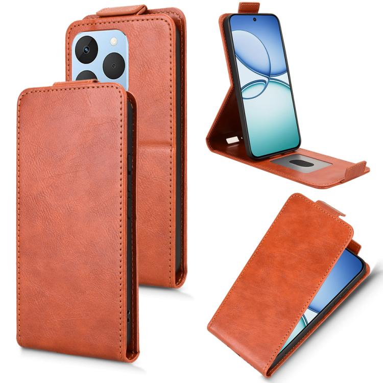 Magnetic Vertical Flip Leather Phone Case with Buckle, For Realme 16T 5G Global, For Realme C100i 4G / C100x 4G, For Realme C100 4G, For Realme C83 5G / P4 Lite 5G, For Realme Note 80 4G, For Realme 16 5G Global, For Realme 16 Pro+ 5G Global           ...